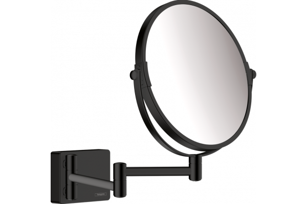 Косметическое зеркало Hansgrohe AddStoris 41791670 матовый черный