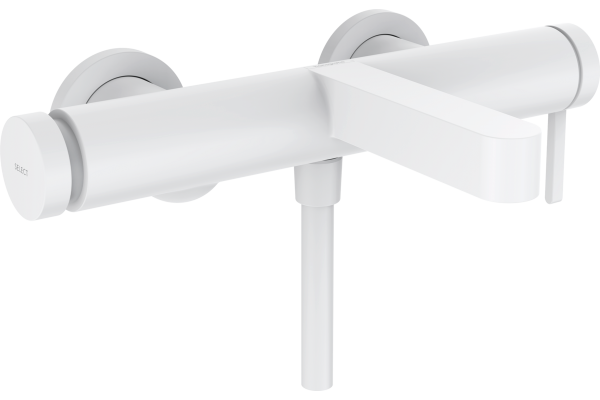 Смеситель для ванны с душем Hansgrohe Finoris 76420700 матовый белый