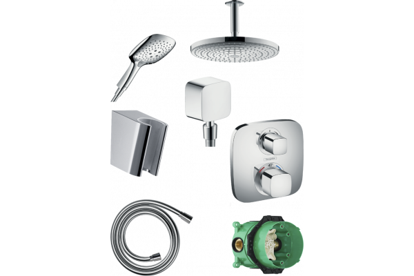 Душевой комплект Hansgrohe Raindance Select E 300 27337000+26550000+28331000+28272000+27414000+15708000+1800180