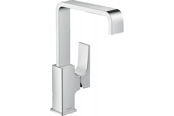 Смеситель для раковины Hansgrohe Metropol 32511000 с донным клапаном Push-Open
