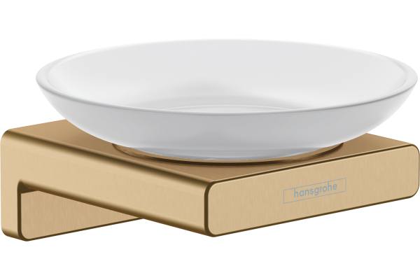 Мыльница Hansgrohe AddStoris 41746140 шлифованная бронза