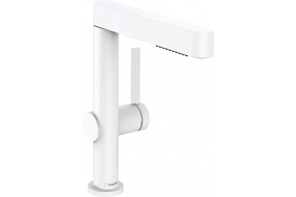Смеситель для раковины Hansgrohe Finoris 230 76063700 матовый белый