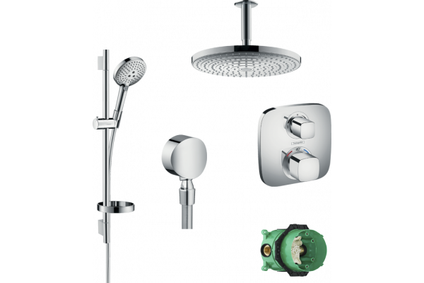 Душевой комплект Hansgrohe Raindance Select E 300 27337000+26630000+27506000+15708000+1800180