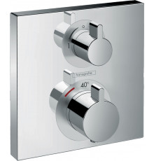 Термостатический смеситель Hansgrohe Ecostat Square 15714000 для ванны с душем