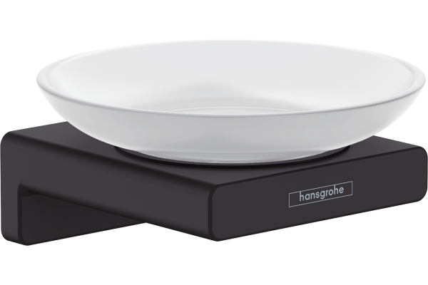 Мыльница Hansgrohe AddStoris 41746670 матовый черный