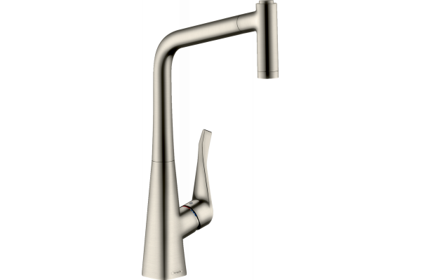 Смеситель для кухни Hansgrohe Metris M71 14780800 сталь