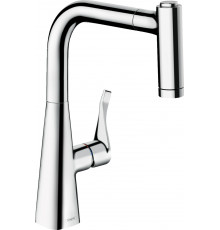 Смеситель для кухни Hansgrohe Metris M71 73800000 хром