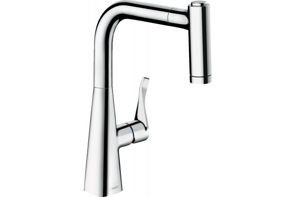 Смеситель для кухни Hansgrohe Metris M71 73800000 хром