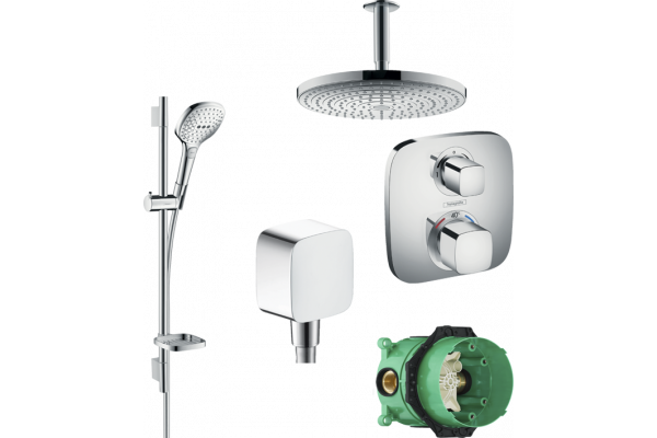 Душевой комплект Hansgrohe Raindance Select E 300 27337000+26620000+26457000+15708000+1800180