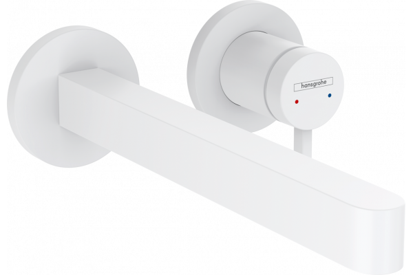 Смеситель для раковины Hansgrohe Finoris 76050700 матовый белый