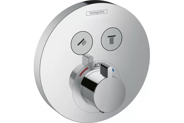 Термостатический смеситель Hansgrohe ShowerSelect S 15743000 для душа