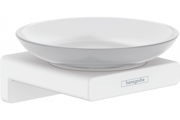 Мыльница Hansgrohe AddStoris 41746700 матовый белый