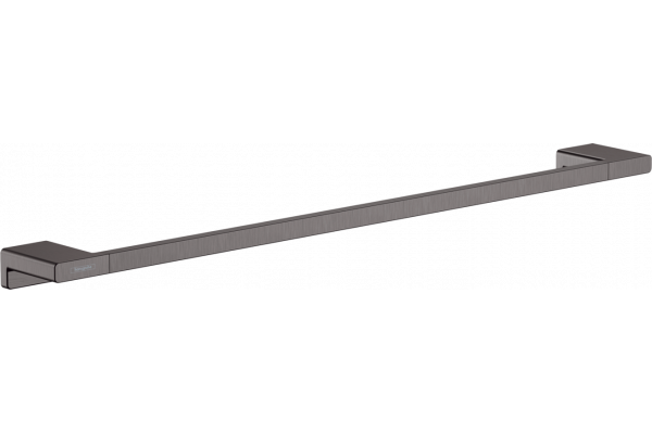 Полотенцедержатель Hansgrohe AddStoris 41747340 шлифованный черный хром