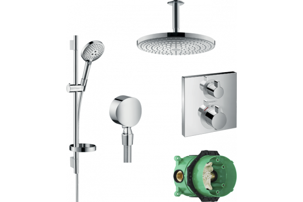 Душевой комплект Hansgrohe Raindance Select E 300 27337000+26630000+27506000+15714000+1800180
