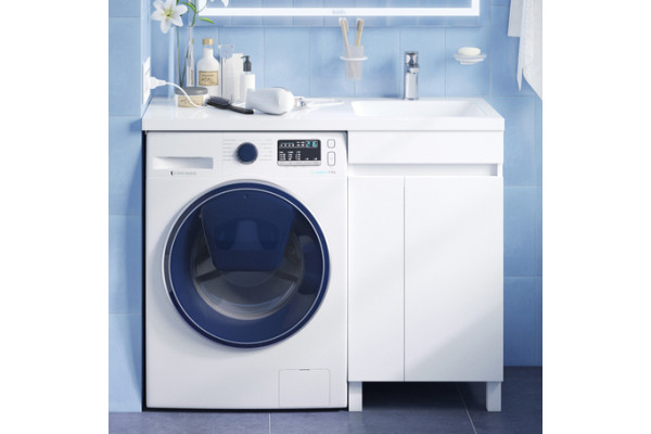 Тумба с раковиной IDDIS Optima Home R, 110, под стиральную машину