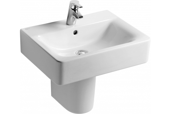 Раковина Ideal Standard Connect Cube E794501 60 см, с полупьедесталом