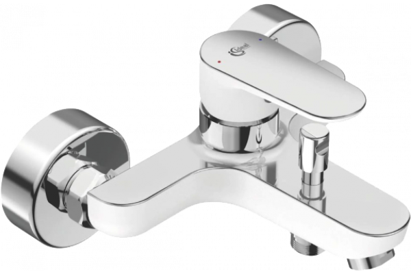 Смеситель для ванны с душем Ideal Standard Tyria BC157HO Matt White Chrome