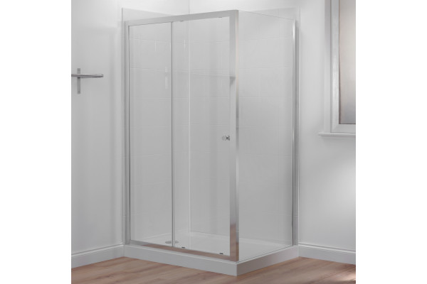 Душевой уголок Jacob Delafon Serenity 100х80 профиль хром