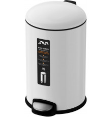 Мусорное ведро Java S-885-12W 12 л, белое