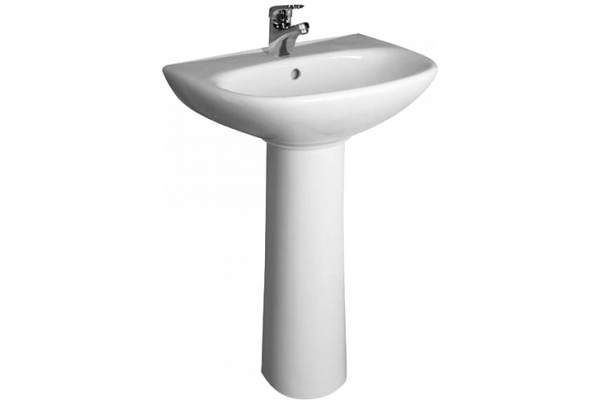 Раковина Jika Zeta 55 1039.1 с пьедесталом