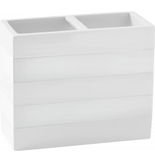 Стакан Kassatex Cabana White ACL-TBH-W двойной, белый