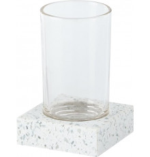 Стакан Kassatex Terrazzo ATZ-T-LGY