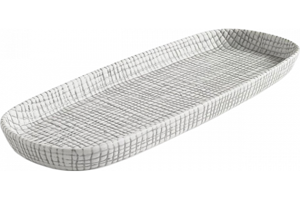 Подставка для предметов Kassatex Raffia ARF-TR серый