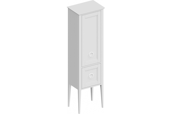 Шкаф-пенал Kerama Marazzi Plaza Classic Neo 165 белый матовый