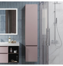 Шкаф-пенал Kerama Marazzi Cubo 165 R мальва матовый
