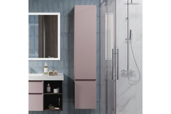 Шкаф-пенал Kerama Marazzi Cubo 165 R мальва матовый