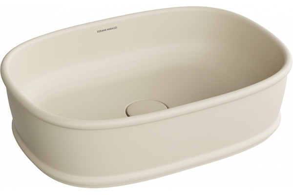 Раковина Kerama Marazzi Circo 50 песочная матовая