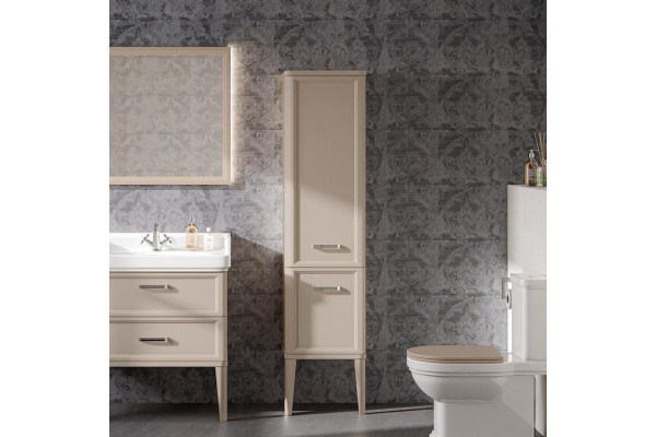 Шкаф-пенал Kerama Marazzi Pompei 150 камео бежевый глянцевый