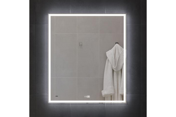 Зеркало Kerama Marazzi Tecno 70 белое, с подсветкой