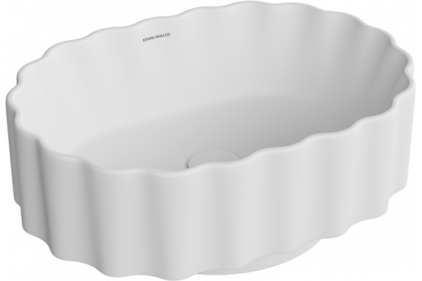 Раковина Kerama Marazzi Conchiglia 50 белая матовая