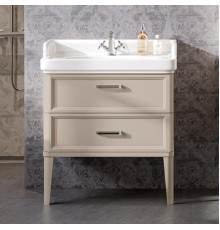 Тумба с раковиной Kerama Marazzi Pompei 80 с 2 ящиками, камео бежевая