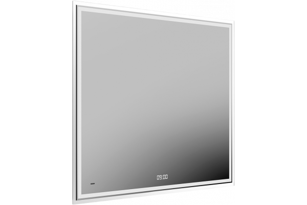 Зеркало Kerama Marazzi Tecno 90 белое, с подсветкой