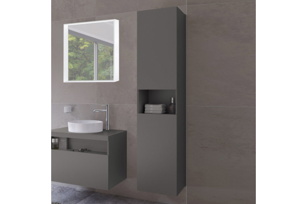 Шкаф-пенал Keuco Stageline 32831 R, инокс матовый