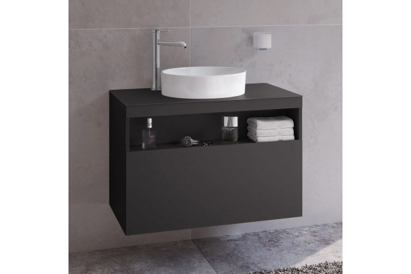 Тумба с раковиной Keuco Stageline 32864 80 см, вулканит