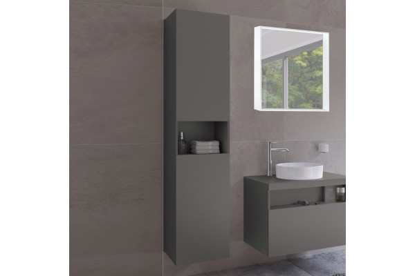Шкаф-пенал Keuco Stageline 32831 L, инокс матовый