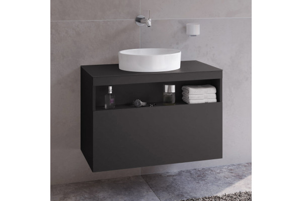Тумба с раковиной Keuco Stageline 32863 80 см, вулканит