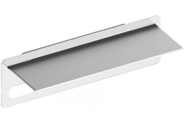 Полка Keuco Edition 400 11575 белая с полотенцедержателем, 60 см