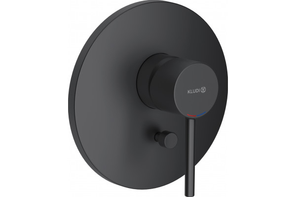 Смеситель для ванны с душем Kludi Bozz 386503976 черный матовый