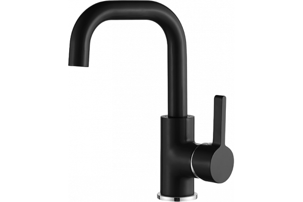 Смеситель для раковины Ledeme L1099B черный