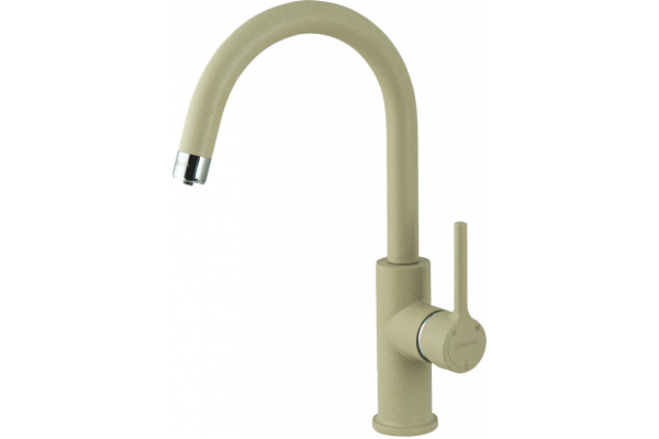 Смеситель для кухни Lemark Comfort LM3073PBG бежевый