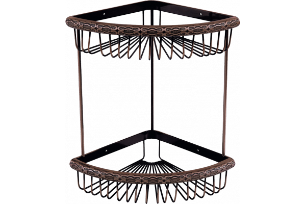 Полка Lemark Jasmine LM6682ORB черная бронза