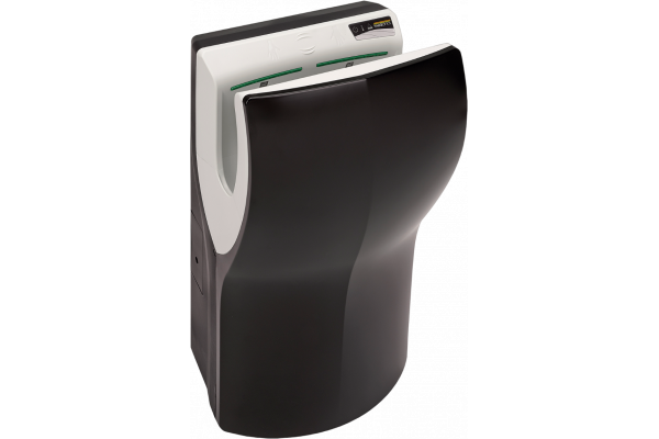 Сушилка для рук Mediclinics Dualflow Plus M14AB со щеточным двигателем, черная