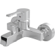Смеситель для ванны с душем MEGA Sun MG-SUN01 + Душевой гарнитур Grohe Vitalio Comfort 26176000 хром