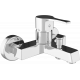 Смеситель для ванны с душем MEGA Sun MG-SUN01 + Душевой гарнитур Grohe Vitalio Comfort 26176000 хром