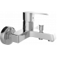 Смеситель для ванны с душем MEGA Sun MG-SUN01 + Душевой гарнитур Grohe Vitalio Comfort 26176000 хром