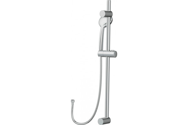 Смеситель для ванны с душем MEGA City MG-ZRV103 + Душевой гарнитур Cersanit Vibe 63067 хром